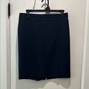 Elegant Navy Women's Pencil Skirt